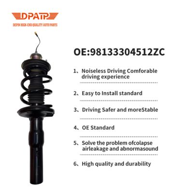 Bộ giảm xóc sau mới 98133304512, thương hiệu bao bì tùy chỉnh, bộ giảm xóc lò xo, giảm xóc cảm ứng cho Porsche 981