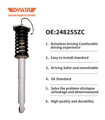 Bộ giảm xóc tùy chỉnh phuộc trước Coilover Kit 248255 Giảm xóc cảm ứng cho Maserati Quattroporte M139 2007-