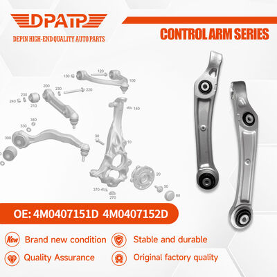 Tay điều khiển phía trước phía dưới 4M0407151D 4M0407152D cho Audi Q7 Q8 A8 D5 Tay điều khiển hậu mãi Porsche Cayman